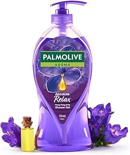 Palmolive Aroma Absolute Relax Body Wash, 750ml Shower Gel Single Pump Bottle, 100% Natural Ylang Ylang Essential Oil & Iris Extracts for a Soft and Smooth Skin, pH Balanced Bodywash, Free of Parabens & Silicones ?