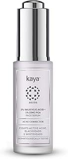 Kaya 2% Salicylic Acid + 1% Zinc PCA Face Serum | Acne Corrector | Face Serum For Skin | Mild Exfoliation | 30ml