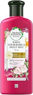Herbal Essences White Strawberry & Sweet Mint CONDITIONER- For Cleansing and Volume - No Paraben, No Colorants, 240 ML