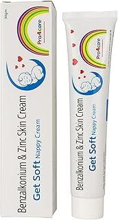 Get Soft Nappy Cream for Babies by Paed-Care – 30g | With Zinc Oxide & Benzalkonium | Prevents & Heals Diaper Rash, Nappy Rash & Irritation | Gentle & Safe Baby Skincare