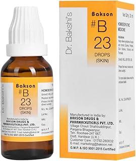 Dr. Bakshi's BAKSON'S HOMOEOPATHY # B 23 Skin Drops (30 ml)