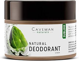 Caveman Naturals Deodorant Cream| India's 1St Made Safe Certified Natural Deodorant, 50G (Sublime) For Men And Women