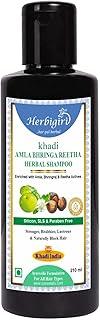 Herbigiri Khadi Amla Bhringraj Reetha Shampoo (Paraben Free) 210ml