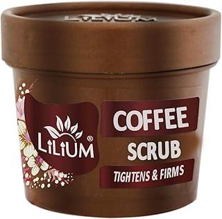 Lilium Coffee Scrub 100g, For Moisture Lock With Age Defiance, Ultra Glow Feel Fresh & Smoothness, No Harmful Chemical & Paraben Free