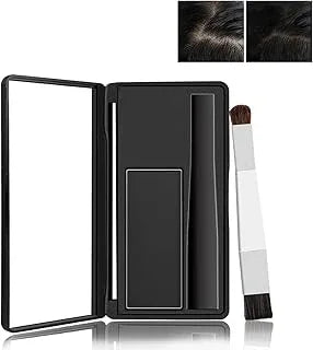 Root Cover Up, 6gm (Black) Instantly Cover greys + touch up highlights, water-sweat-resistant Root concealer (Black)