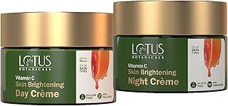 Lotus Botanicals Vitamin C Illuminating Radiance Combo. (2 Items in the set)-Day Creme -50g, Night Creme-50g
