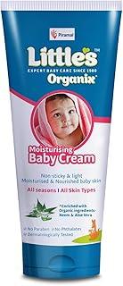 Little's Organix Moisturising Baby Cream 200G|Dermatologically Tested|With Organic Aloe Vera&Neem|Ph Balanced|All Skin Types|Moisturizes&Soothes Dry Skin|Non-Sticky&Light Formulation