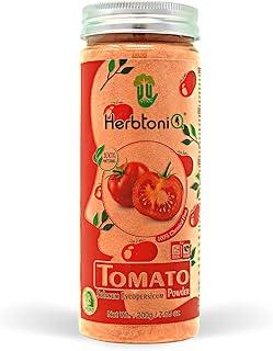Herbtoniq Tomato Powder for Face Pack Ideal for Homemade Diy Face Masks, Ubtan, Face Wash, Scrubs for Face, Hair & Body Care | 100% Pure & Natural Whole Tomato Pulp Powder | Tamatar Facepack Powder | Unisex | 200 Grams