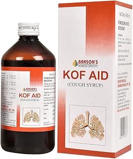 Dr. Bakshi's BAKSON'S HOMOEOPATHY Bakson's Homoeopathy Kof Aid Syrup | Provide Relief From Cough, 450 ml