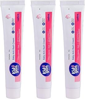 Kidogem Baby Rash Cream 30g (Pack of 3) - Anti-Rash Cream for Newborn Babies with Aloe Vera, Coconut, Neem & Shigru | Natural Solution for Diaper Rash, Redness, Skin Irritation Relief | Dermatologically Tested