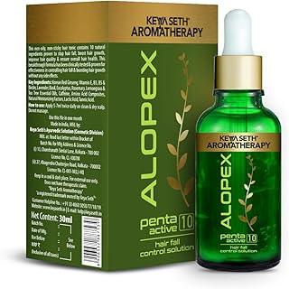 Keya Seth Aromatherapy Alopex Penta Active10,Hair Growth Serum, Clinically Proven, Red Ginseng & Rosemary