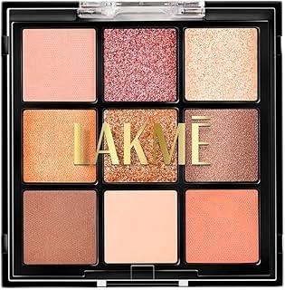 Lakme 9 in 1 Eyeshadow Sunkissed 11.7g - Matte, Shimmer and Metallic