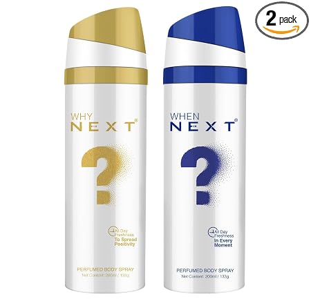Next Care Why and When Body Spray Combo for Men & Women | 200ML
