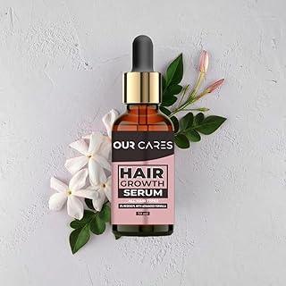 Hair Growth Serum Concentrate - 3% Redensyl, 4% Anagain, 2% Baicapil, Caffeine, Biotin, Plant Keratin & Rice Water - Hair Growth Serum for Men & Women
