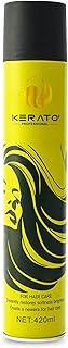 KeratoPlus Professional Hair Spray for Men & Women | Hair Stylist | Strong Hold | Long Lasting Style | Non-Sticky | Stylish Look Hair Set Spray 420 ml