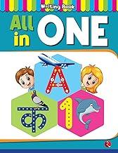 All in one Book - Practice writing book in English and Hindi for Kids - Children Learning book - Numbers, Alphabets