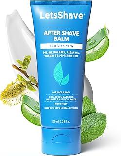 LetsShave After Shave Balm For Men & Women, After Shave lotion (100ml)