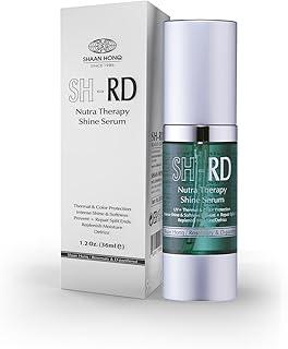 SH-RD Nutra-Therapy Shine Serum | Leave-In Hair Oil for All Hair Types | Organic Avocado Oil, Silk Protein, Rosemary Extract | Intense Shine, Split End Repair, UV & Thermal Protection | Floral Notes - 36ml