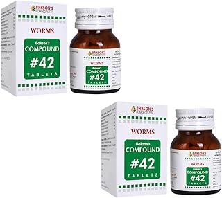 Dr. Bakshi's BAKSON'S HOMOEOPATHY COMPOUND #42 TABLETS-100 TABS (Pack of 2)
