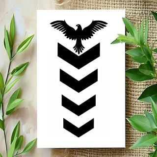 Komstec Arrow With Birds Tattoo Temporary Tattoo Stickers For Male And Female Fake Tattoo Waterproof Tattoo body Art