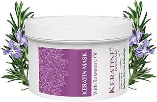 Keratin Professional Sulphate-Free Hair Mask with Rosemary Oil | For Dry, Damaged, Chemically Treated Hair | Reduces Frizz, Hair Loss & Breakage | 500ml