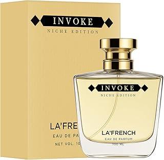 La French Invoke Perfume for Men and Women 100ml | Intense Eau de Parfum | Unisex Perfume | Premium Long Lasting Luxury Fragrance | Luxury Perfume Gift Ideal for Both Men and Women.
