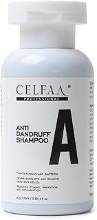 Celfaa Professional Anti Dandruff Shampoo | Scalp cleansing shampoo | Remove Oily Sticky Dandruff | Strong & Smooth Hair | Daily Use | Shampoo For All Hair types | For Women And Men | 100ml