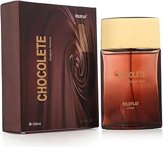Wildplay Chocolate 100ml Perfume for Men & Women - Sweet, Warm, Inviting Fragrance