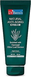 Dr Batra's Natural Anti Ageing Cream For Men & Women, Enriched with Oarweed, Stem Cell Protection, Erases Wrinkles, Suitable for all adults (100g)
