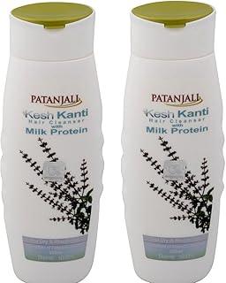 Patanjali Kesh Kanti Milk Protein Shampoo 200ml Pack of 2