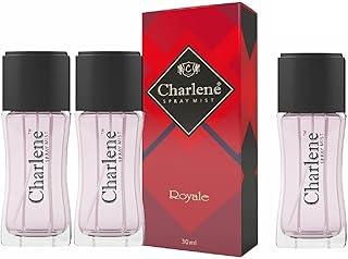 Charlene Women perfume | Long Lasting Fragrance & Luxury Perfume For Men & Women Fresh scent Premium - ROYAL 30Ml (Pack Of 3)