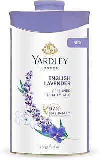 Yardley London English Lavender Perfumed Talc for Women, 250g
