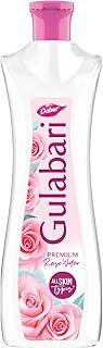 Dabur Gulabari Premium Natural Rose Water with Rose Oil, Propylene Glycol, Propyl Paraben, Methyl Paraben, Bronopol, 400 ml