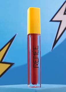 RENEE Everyday Matte Liquid Lipstick - Flame, Smudge-Proof & Transfer-Proof, Long-Lasting & Highly Blendable, Intense Pigmentation with Matte Finish, Cruelty-Free Skincare Infused Makeup, 5ml