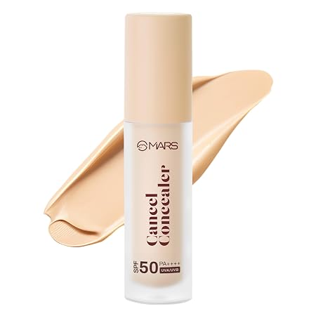 MARS SPF50 PA++++ Cancel Concealer with Radiant Natural Finish (6.0 ml) (03-Dreamy Beige)