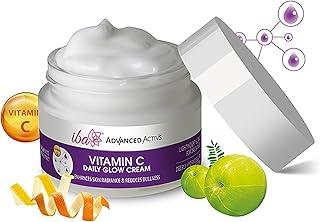 Iba Advanced Activs Vitamin C Daily Glow Cream, 50 g with Hyaluronic Acid for Enhances Skin Radiance and Reduces Dullness