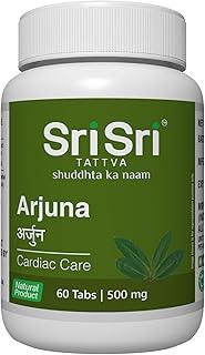 Sri Sri Tattva Arjuna Tablet - Cardiac Care – 60 Tabs, 500 Mg | Cardiac Care Tablets | Supports Heart Health | Manages Cholesterol Levels