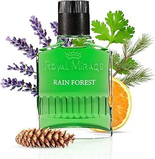 Royal Mirage Rain Forest Aftershave for Men | Energizing Citrus & Woody Notes | Soothing Post-Shave Experience | Refreshing Post-shave Lotion | Long-Lasting Freshness | Premium Men Aftershave | 100ml