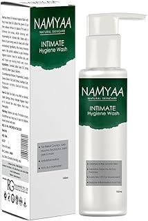 Namyaa Sensitive Intimate Hygiene Wash with Green Tea | Relieves Itching, Burning & Redness | Eliminates Odors | pH Balanced | 100ML