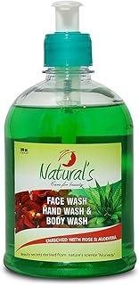 Natural's Care For Beauty Face, Hand and Body Wash, 500 ml