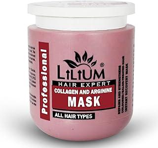 Lilium Hair Protein SPA 800ml with Argan Oil for Intensive Hydrating Treatment Cleans,Nourishes Dry & Damaged Hair
