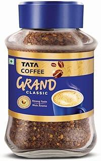 Tata Classic Instant Coffee, 90g Jar, Chicory Mix With Strong Taste & Rich Aroma, With Flavour Locked Decoction Crystals