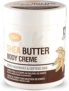 Cosmo Skin Care Shea Butter Body Creme For Unisex 300ML, Deeply Nourishes & Softens Skins, Bath and Body Cream