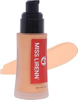MISS LIRENN® Liquid Waterproof Foundation, Matte Finishing, 50 ML, Beige Color, Shade No-03