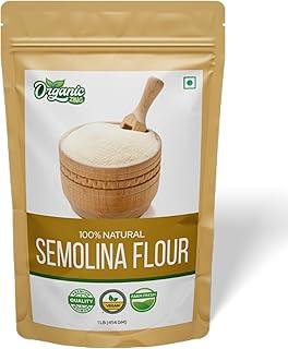 Organic Zing Semolina 454g – Iron & Magnesium Rich Rava