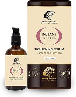 Instant Lift and Firm Serum for Face 30 ml | Anti Aging Serum for Women & Men for Skin Tightening infused with Retinol, Hyaluronic acid, Glycolic acid and Jojoba Oil