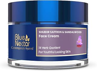 Blue Nectar Saffron Anti Aging Cream for Women | Face Cream for Daily Use | Alternate to Retinol Face Cream for Fine Lines