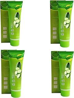 Facejewel Face & Body Cleansing Scrub Gel 100ml Cucumber (Pack of 4)