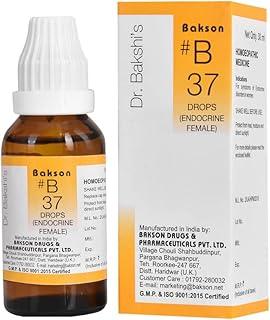 Dr. Bakshi's BAKSON'S HOMOEOPATHY # B 37 Endocrine [Females] Drops (30 ml)