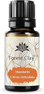 Forest Clay Mandarin Essential Oil 100% Pure Natural & Undiluted Essential Oil, 30 ml